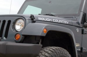 Decal - Fender - Rough Country - 27 Inch - Gray Decal - Fender - Rough Country - 27 Inch - Gray